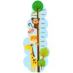 Ambiance - sticker sticker toise animaux d'afrique