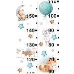 Ambiance - sticker sticker toise animaux dans les �toiles