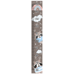Ambiance - sticker sticker toise arc - en - ciel et animaux heureux