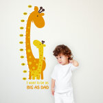 Ambiance - sticker stickers toises  aussi grand que papa