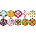 Ambiance - sticker stickers tomettes sol adamaris anti - d�rapant