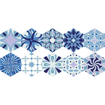 Ambiance - sticker stickers tomettes sol alesandro anti - d�rapant