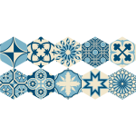 Ambiance - sticker stickers tomettes sol an�ma anti - d�rapant