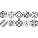 Ambiance - sticker stickers tomettes sol armandina anti - d�rapant