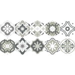 Ambiance - sticker stickers tomettes sol chopita anti - d�rapant