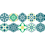 Ambiance - sticker stickers tomettes sol cilvia anti - d�rapant