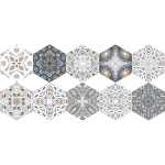 Ambiance - sticker stickers tomettes sol emilana anti - d�rapant