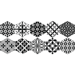 Ambiance - sticker stickers tomettes sol giromina anti - d�rapant