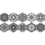 Ambiance - sticker stickers tomettes sol lividia anti - d�rapant