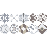 Ambiance - sticker stickers tomettes sol mariana anti - d�rapant