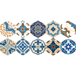 Ambiance - sticker stickers tomettes sol nicoleta anti - d�rapant