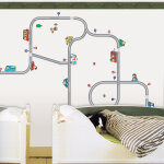 Ambiance - sticker sticker train miniature