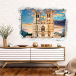 Ambiance - sticker sticker trompe l'oeil cath�drale saints michel et gudule � bruxelles