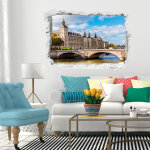 Ambiance - sticker sticker trompe l'oeil ch�teau de la conciergerie