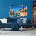 Ambiance - sticker sticker trompe l'oeil place espagne sous le soleil � s�ville