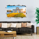 Ambiance - sticker sticker trompe l'oeil la porte d' alcala � madrid