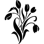 Ambiance - sticker sticker tulipes dansantes