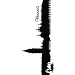 Ambiance - sticker venise horizon