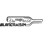 Ambiance - sticker sticker vin rouge, rose, blanc, raisin