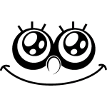 Ambiance - sticker sticker visage heureux