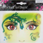 Ambiance - sticker sticker pour visage l�zard