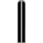 Ambiance - sticker sticker voiture bande tuning double