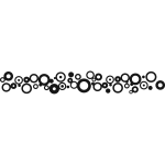 Ambiance - sticker sticker voiture bulles design