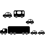 Ambiance - sticker sticker voitures direction les vacances