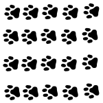 Ambiance - sticker sticker voiture empreintes de chat