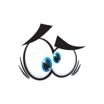 Ambiance - sticker sticker voiture gros yeux