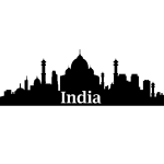Ambiance - sticker sticker vue sur l'inde