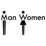 Ambiance - sticker sticker wc man & women