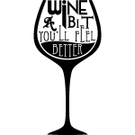Ambiance - sticker sticker wine a bit you'll feel better