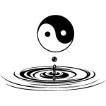 Ambiance - sticker sticker yin yang zen