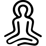 Ambiance - sticker sticker yoga spiritualit�