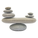 Ambiance - sticker sticker zen �quilibre de galets