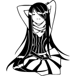 Ambiance - sticker sticker zen fille