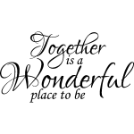 Nc sticker citation together is a wonderful place to be