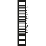 Nc sticker code barre