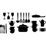 Nc sticker cuisine ustensile de cuisine iii