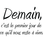 Nc sticker demain, c'est le premier jour