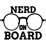 Nc sticker nerd on board