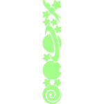 Nc sticker phosphorescent plan�tes et les �toiles