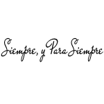 Nc sticker siempre, y para siempre