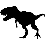 Nc sticker tyrannosaurus rex