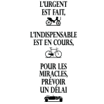 Nc sticker urgent, indispensable et les miracles
