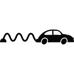 Nc sticker voiture et c�ble �lectrique