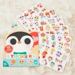 100 stickers planches bb animaux multicolore