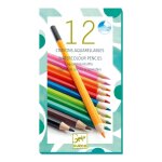 12 crayons aquarellables multicolore