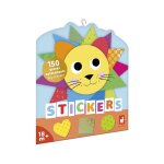 150 stickers en planches formes g�om�triques multicolore